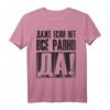 Lustiges russisches T-Shirt mit Spruch 'Auch wenn nein trotzdem ja' – Perfektes Geschenk für Russen und Russlandfans