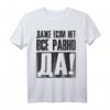 Lustiges russisches T-Shirt mit Spruch 'Auch wenn nein trotzdem ja' – Perfektes Geschenk für Russen und Russlandfans