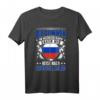 Russland Urlaub T-Shirt mit Moskau, St. Petersburg & Kreml Motiv – Lustiges Souvenir für Russland-Reisende & Liebhaber