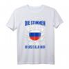Russland Urlaub T-Shirt mit Moskau, St. Petersburg & Kreml Motiv – Lustiges Souvenir für Russland-Reisende & Liebhaber