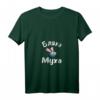Damen T-Shirt mit russischem Spruch 'Blacha Mucha' Kyrillisch - Lustiges Russland Motiv mit V-Ausschnitt