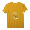 Damen T-Shirt mit russischem Spruch 'Blacha Mucha' Kyrillisch - Lustiges Russland Motiv mit V-Ausschnitt