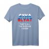 cyka blyat T-Shirt mit russischer Flagge - Gaming Meme Shirt für Gamer & Meme-Liebhaber