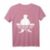 Squatting Slav Gopnik Logo T-Shirt – Großes Streetwear-Shirt für Fans der slawischen Kultur und Gopnik-Style