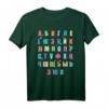 Russisches Alphabet T Shirt für Kinder – Kyrillische Buchstaben lernen und russische Sprache lieben
