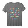 Russisches Alphabet T Shirt für Kinder – Kyrillische Buchstaben lernen und russische Sprache lieben