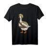 Ukrainisches Militär Gans Kampf T-Shirt mit russischem Witz – Lustiges Support-Shirt für Ukraine-Fans und Humorvolle Unterstützer