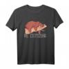 Russisches Lazy Bear T-Shirt mit kyrillischem Spruch – Lustiges Geschenk für Russland-Fans und Russisch Lernende
