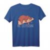 Russisches Lazy Bear T-Shirt mit kyrillischem Spruch – Lustiges Geschenk für Russland-Fans und Russisch Lernende
