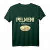 Pelmeni Russland Russisch UdSSR T-Shirt mit Aufschrift 'Pelmeni is happiness' – Für Liebhaber der russischen Küche und Kultur
