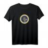 Anti Trump Doppeladler russisches Symbol T-Shirt - Satirisches Protestshirt mit Golfschläger und Bargeld