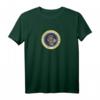 Anti Trump Doppeladler russisches Symbol T-Shirt - Satirisches Protestshirt mit Golfschläger und Bargeld