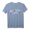blyatiful life - Lustiges russisches Schimpfwort T-Shirt für Slavs, Ostdeutsche & Freunde des russischen Humors