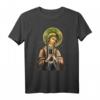 Unsere Liebe Frau der Leiden Ikone Russische Maria T-Shirt – Religiöses Geschenk für Taufe, Kommunion, Konfirmation, Weihnachten & mehr