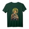 Unsere Liebe Frau der Leiden Ikone Russische Maria T-Shirt – Religiöses Geschenk für Taufe, Kommunion, Konfirmation, Weihnachten & mehr