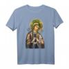 Unsere Liebe Frau der Leiden Ikone Russische Maria T-Shirt – Religiöses Geschenk für Taufe, Kommunion, Konfirmation, Weihnachten & mehr