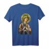 Unsere Liebe Frau der Leiden Ikone Russische Maria T-Shirt – Religiöses Geschenk für Taufe, Kommunion, Konfirmation, Weihnachten & mehr