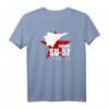 SU-57 PAK-FA T-Shirt - Klassisch geschnitten mit doppelt genähtem Saum für Luftfahrt- und Militärfans