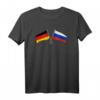 Russische Flagge Russland Fahne Deutschland T-Shirt – Patriotisches Design für Fans, Immigranten & Freunde der internationalen Freundschaft