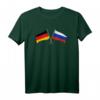Russische Flagge Russland Fahne Deutschland T-Shirt – Patriotisches Design für Fans, Immigranten & Freunde der internationalen Freundschaft