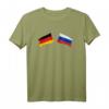 Russische Flagge Russland Fahne Deutschland T-Shirt – Patriotisches Design für Fans, Immigranten & Freunde der internationalen Freundschaft