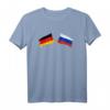 Russische Flagge Russland Fahne Deutschland T-Shirt – Patriotisches Design für Fans, Immigranten & Freunde der internationalen Freundschaft