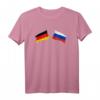 Russische Flagge Russland Fahne Deutschland T-Shirt – Patriotisches Design für Fans, Immigranten & Freunde der internationalen Freundschaft