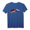 Russische Flagge Russland Fahne Deutschland T-Shirt – Patriotisches Design für Fans, Immigranten & Freunde der internationalen Freundschaft