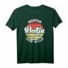 Batja Papa Vater Vatertag T-Shirt mit kyrillischer Aufschrift – Lustiges Russland Geschenk für Väter, Opas & Russlandfans
