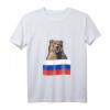 Russland Bär T-Shirt mit Flagge - Stolz auf russische Nationalität, Moskau & ehemalige UdSSR Geschenkidee