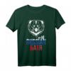 Bär Batja Papa Vater Vatertag T-Shirt mit kyrillischer Aufschrift – Geschenk für russischsprachige Väter und Russland-Liebhaber