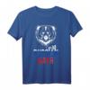 Bär Batja Papa Vater Vatertag T-Shirt mit kyrillischer Aufschrift – Geschenk für russischsprachige Väter und Russland-Liebhaber