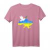 Ich stehe für den Frieden, ich stehe bei der Ukraine T-Shirt – Solidaritäts- und Friedensbotschaft gegen Poutine