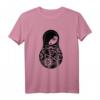 Matroschka Helena T-Shirt mit Blumenmotiv – Traditionelles russisches Design für Geburtstagsgeschenke & Russlandfans