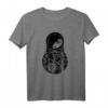Matroschka Helena T-Shirt mit Blumenmotiv – Traditionelles russisches Design für Geburtstagsgeschenke & Russlandfans