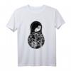 Matroschka Helena T-Shirt mit Blumenmotiv – Traditionelles russisches Design für Geburtstagsgeschenke & Russlandfans