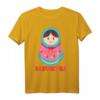 Matryoshka Bande Puppe Babuschka Russisches Geschenk T-Shirt - Lustiges Motiv für Russland-Liebhaber & Fasnet-Kostüm