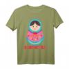Matryoshka Bande Puppe Babuschka Russisches Geschenk T-Shirt - Lustiges Motiv für Russland-Liebhaber & Fasnet-Kostüm