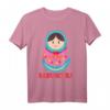 Matryoshka Bande Puppe Babuschka Russisches Geschenk T-Shirt - Lustiges Motiv für Russland-Liebhaber & Fasnet-Kostüm