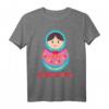 Matryoshka Bande Puppe Babuschka Russisches Geschenk T-Shirt - Lustiges Motiv für Russland-Liebhaber & Fasnet-Kostüm