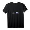 Damen Russian Heartbeat I Love Russia Herz Flagge T-Shirt – Patriotisches Geschenk für Russland-Fans, Reisende & Familie mit russischer Wurzeln