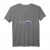 Damen Russian Heartbeat I Love Russia Herz Flagge T-Shirt – Patriotisches Geschenk für Russland-Fans, Reisende & Familie mit russischer Wurzeln