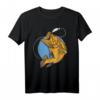 Angler T-Shirt mit russischem Spruch - Kyrillisch, außergewöhnliche Geschenkidee für Angler aus Kasachstan, UdSSR & Russlanddeutsche
