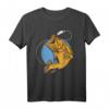 Angler T-Shirt mit russischem Spruch - Kyrillisch, außergewöhnliche Geschenkidee für Angler aus Kasachstan, UdSSR & Russlanddeutsche