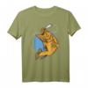 Angler T-Shirt mit russischem Spruch - Kyrillisch, außergewöhnliche Geschenkidee für Angler aus Kasachstan, UdSSR & Russlanddeutsche