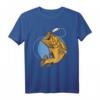 Angler T-Shirt mit russischem Spruch - Kyrillisch, außergewöhnliche Geschenkidee für Angler aus Kasachstan, UdSSR & Russlanddeutsche