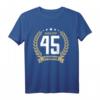 45. Geburtstag Russland T-Shirt - Witziges russisches Jubiläumsgeschenk für Russen & Fans russischer Kultur