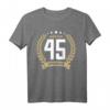45. Geburtstag Russland T-Shirt - Witziges russisches Jubiläumsgeschenk für Russen & Fans russischer Kultur