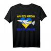 Ukrainische Flagge Mriya & Vintage patriotische Ukraine Flagge - AN-225 Flugzeug T-Shirt für Flugzeugfans, Piloten & Patriotische Ukrainer