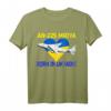 Ukrainische Flagge Mriya & Vintage patriotische Ukraine Flagge - AN-225 Flugzeug T-Shirt für Flugzeugfans, Piloten & Patriotische Ukrainer